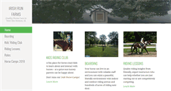 Desktop Screenshot of irishrunfarms.com